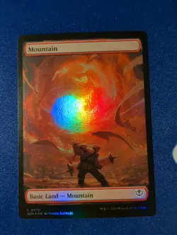 Foil Mountain (0270) - 270 - NM - Secrets of Strixhaven - Image 1