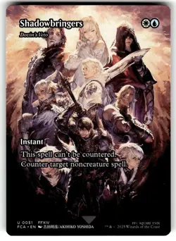 Magic the Gathering FCA Final Fantasy Through the Ages Card 0051 U Shadowbringer - Image 1