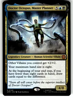 Magic The Gathering Marvel's Spider-Man Card #129 Doctor Octopus, Master Planner - Image 1