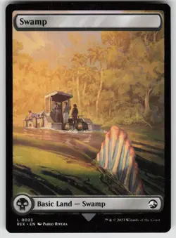 Swamp 23 Universes Beyond: Jurassic World Collection Magic: The Gathering NM - Image 1