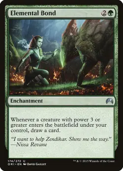 ~1x Elemental Bond x1 ~NM~ ORI Magic the Gathering MtG~ - Image 1