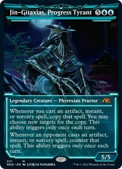 MTG English Jin-Gitaxias, Progress Tyrant (Showcase) NM Normal - Image 1