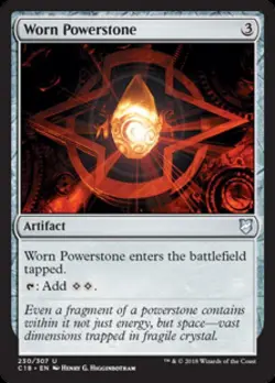 Worn Powerstone - Light Play MTG Commander 2018 - Image 1