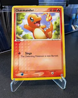 Pokemon TCG Charmander 57/112 EX FireRed & LeafGreen 50 HP Common ENG 2004 - Image 1