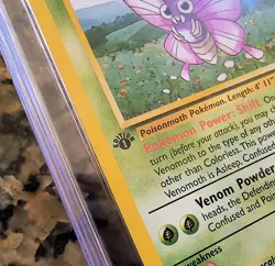 ✨Venomoth 1st Edition Jungle RARE Pokemon Card CGC 8.5 (9) NM/MT+ #29/64 (1999)✨ - Image 2