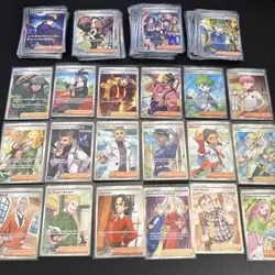 Pokemon Full Art Trainer Lot 155 Cards English Japanese - NM Collection - Image 1