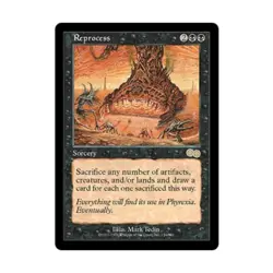 WOTC MtG Urza's Saga Reprocess (R) NM - Image 1