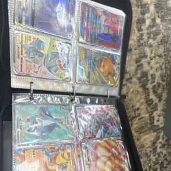 Pokemon TCG Pokemon GO 36-Card Lot Binder Pages Holo Full Art Pikachu - Image 2