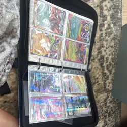 Pokemon TCG Pokemon GO 36-Card Lot Binder Pages Holo Full Art Pikachu - Image 3