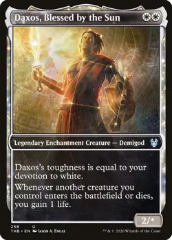 MTG Commander Deck - White - Daxos, Blessed by the Sun - Theros Beyond Death - Image 1