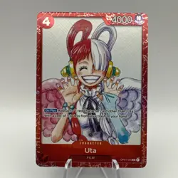 Uta R OP01-005 Premium Card Collection ONE PIECE FILM RED Edition English - Image 1