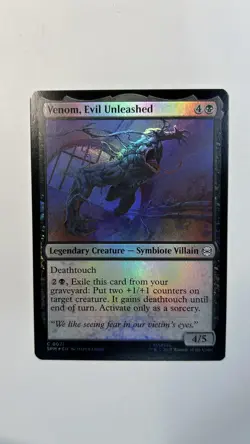 MTG Marvel Spider-Man Venom, Evil Unleashed #0071 Foil NM/MT - Image 1