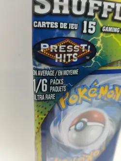 Presstine Shuffle Pokemon Mystery Pack 15 Cards 1/6 Ultra Rare Sealed Brand New - Image 2