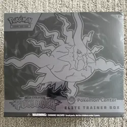 Pokemon Center Exclusive Pitch Black ETB Elite Trainer Box Factory Sealed New - Image 1