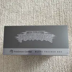 Pokemon Center Exclusive Pitch Black ETB Elite Trainer Box Factory Sealed New - Image 5