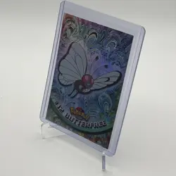 Butterfree #12 Pokemon Topps Animation Edition Black Label - Image 2
