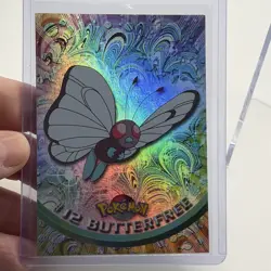 Butterfree #12 Pokemon Topps Animation Edition Black Label - Image 4