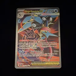Chaos Rising Mega Greninja EX 100/086 Special Illustration Rare 350 HP. NM - Image 1