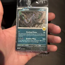 GameStop Promo. Zarude Pitch black promo gamestop NEW SEALED IN HAND Pitch Black - Image 2