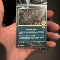 GameStop Promo. Zarude Pitch black promo gamestop NEW SEALED IN HAND Pitch Black - Image 3