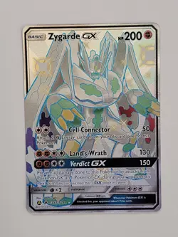 Pokemon TCG Zygarde GX SV65/SV94 Shiny Holo Rare Hidden Fates Shiny Vault NM - Image 1