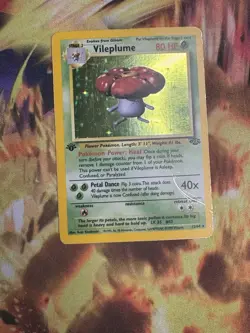 Pokemon TCG Vileplume 15/64 Jungle Holo Rare 80 HP ENG - Image 1