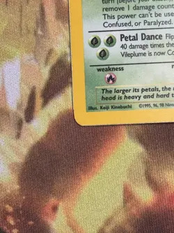 Pokemon TCG Vileplume 15/64 Jungle Holo Rare 80 HP ENG - Image 3