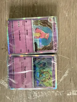 Pitch Black Prerelease Stamped Promos (Set Of 2) Sealed In Hand Pokemon - Image 1