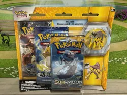 2017 POKEMON TCG RIAKOU PIN 3-PACK BLISTER w/ XY EVOLUTIONS BOOSTER PACK - NEW 820650802959 - Image 1