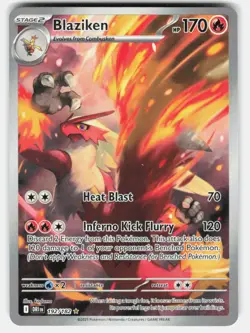 Blaziken 192/182 Destined Rivals Near Mint Illustration Rare Holo - Image 1