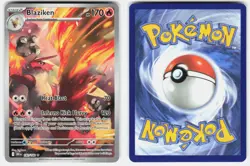 Blaziken 192/182 Destined Rivals Near Mint Illustration Rare Holo - Image 3