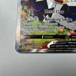 Pokemon Duraludon V (Alternate Full Art) 198/203 SWSH07: Evolving Skies Holo NM - Image 5