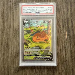 Pokemon SWSH Black Star Promos Charizard V 2022 #SWSH260 PSA 10 GEM MINT - Image 1