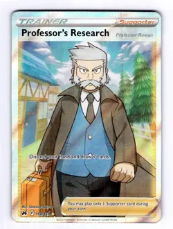Professor's Research [Pro Crown Zenith #150 (2023) Ultra Rare Holo NM Pokemon - Image 1