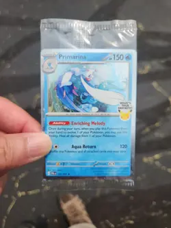 Primarina 020/084 Barnes & Noble Exclusive Cosmos Holo - Pokemon TCG Pitch Black - Image 1