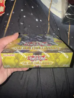 Yu-Gi-Oh! The New Challengers 1st Edition Booster Box Factory Sealed New English - Image 3