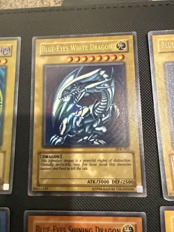 Yu-Gi-Oh Vintage Lot Dark Magician/Blue Eyes White Dragon LP/MP - Image 3