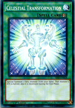 Celestial Transformation SR05-EN028 Yu-Gi-Oh! TCG LP 1st Edition - Image 1