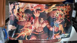 One Piece Card Game Championship 2023 Ace Sabo Luffy Playmat Sealed - Image 1