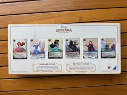Disney Lorcana Heroine Curator’s Princess Ariel Elsa Jasmine Card TCG Collection - Image 2