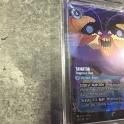 Disney Lorcana Archazia's Island: TAMATOA Happy as a Clam ENCHANTED FOIL 219/204 - Image 2