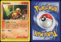 Growlithe 65/100 Sandstorm Common Pokemon Card - NM - Image 3