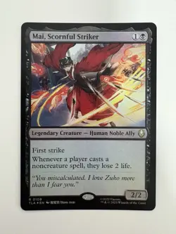 Mai Scornful Striker Foil MTG Magic the Gathering Card NM Near Mint TLA - Image 1