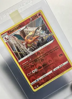 Charizard 010/078 (LP) Reverse Holo Sword & Shield: Pokemon GO 2022 Pokemon Card - Image 4
