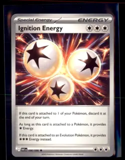 Pokemon Ignition Energy White Flare WHT 086/086 Non Holo 4 Card Lot - Image 1