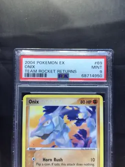 Pokemon Cards: EX Team Rocket Returns Common: Onix 69/109: PSA 9 - Image 3