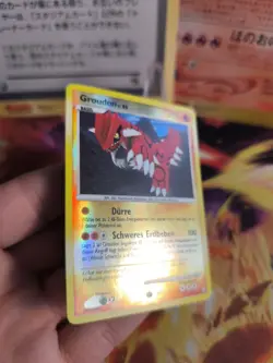 Pokemon Karte Card Groudon LV. 45 Legends Awkakend Reverse Holo NM- Deutsch - Image 3