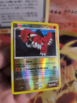 Pokemon Karte Card Groudon LV. 45 Legends Awkakend Reverse Holo NM- Deutsch - Image 5
