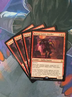 Redcap Gutter-Dweller x 4 | Foundations | NM | MTG - Image 1