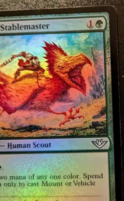 Intrepid Stablemaster 0169 OTJ Foil Uncommon Outlaws Of Thunder Junction MTG - Image 3